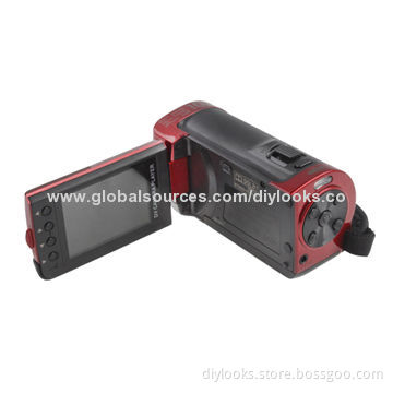 DV006B, 5.0 Megapixels Digital Video Camera with 2.4-inch TFT LCD Screen, 270 Degrees Rotation